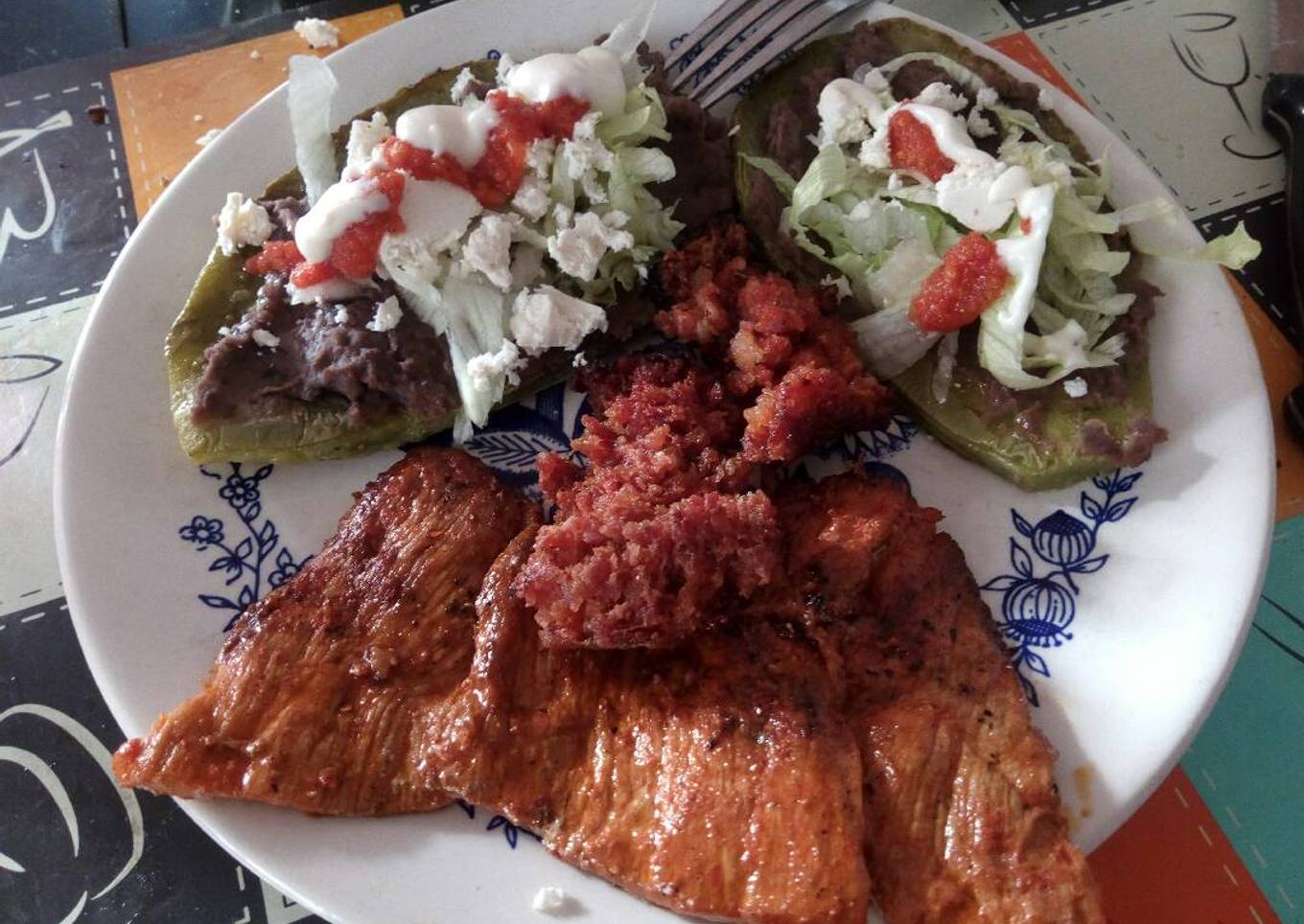 Sopes de nopal