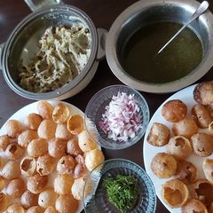 Panipuri ni puri A picture of Panipuri ni puri.
