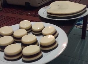 Hình của món Rau câu flan.