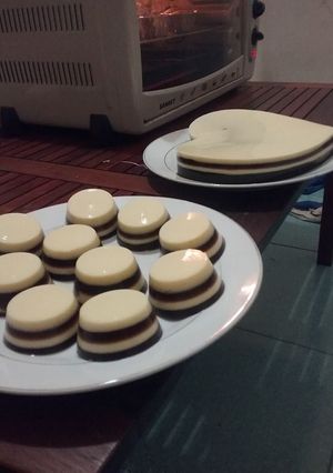 Hình của món Rau câu flan.