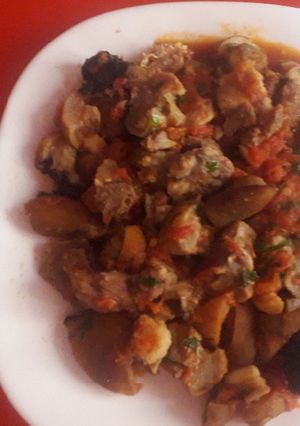 صورة لوصفة بوزلوف بصلصة الطماطم 😋😋🥀🌹🌹