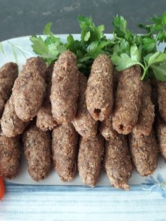 صورة لوصفة كباب بالبرغل