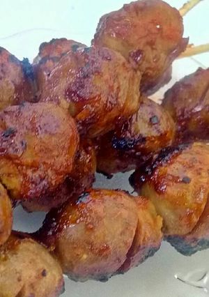 Foto resep Bakso bakar pedas