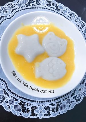 Hình của món Ăn dặm: Đậu Hũ Yến Mạch Sốt Mít(bé 6m+).