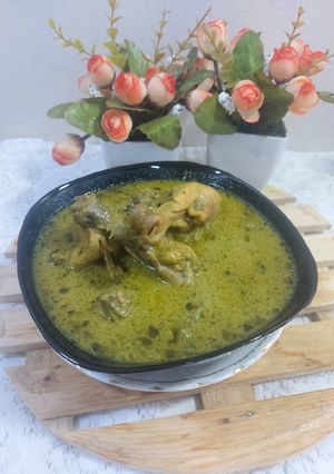 A picture of Chicken Haryali.