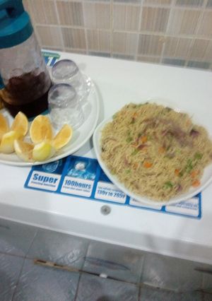 A picture of Indomie.