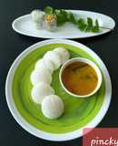 Idli with sambhar