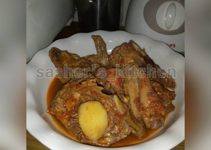 Simple Way to Make Any-night-of-the-week Chicken pepper soup