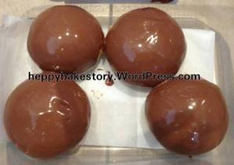Resep Chocolate and Cheesy Inside sweet Buns With Water Roux Tehnik Anti Gagal