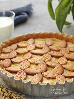 Foto resep No Bake Lemon Egg tart (Pie Susu Lemon) - biscuits crust, no oven