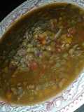 Autumn Harvest lentil soup