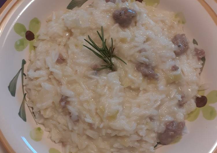 Risotto ai porri