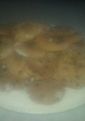 Una foto de Galletitas de avena, miel y chips