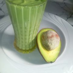 A picture of Avocado smoothie.