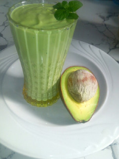 A picture of Avocado smoothie.