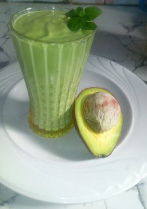 A picture of Avocado smoothie.