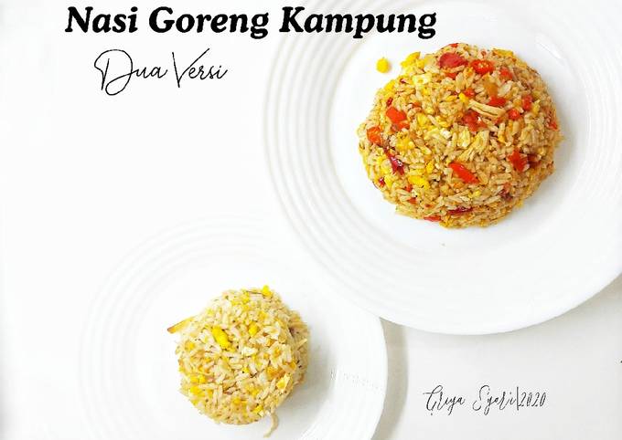 Nasi Goreng Kampung Dua Versi