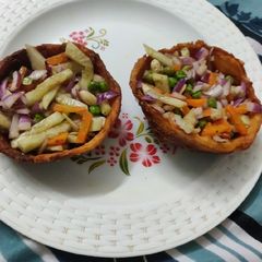 A picture of Healthy Katori Chaat.