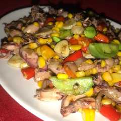 รูปของ Cumi asin jagung manis pedas