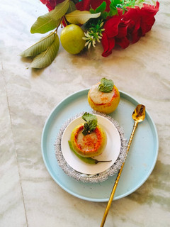 A picture of Spicy Guava chilli Mint Shorts (Amrood shorts).