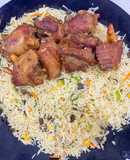 Vegetable coconut rice