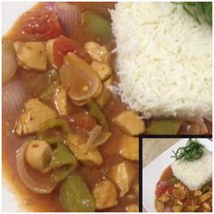 A picture of Chicken Shashlik.