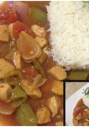 A picture of Chicken Shashlik.