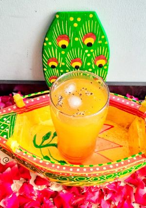 શીષક:: કેસર શરબત રેસીપી મુખ્ય ફોટો