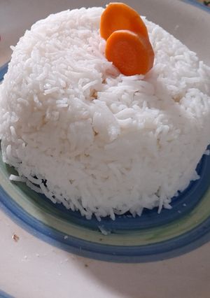 स्टीम राइस (stream rice recipe in Hindi) रेसिपी मुख्य फोटो