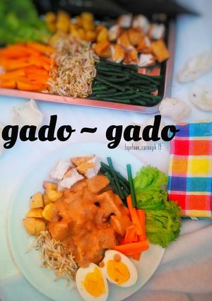 Foto resep Gado-gado [ simple,kilat,tips masak biar hemat waktu ]