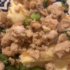 Steam egg with minced chicken breast sauce (Taiwanese Style) 肉末蒸蛋 A picture of Steam egg with minced chicken breast sauce (Taiwanese Style) 肉末蒸蛋.