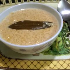 A picture of Caramel Rice Kheer.