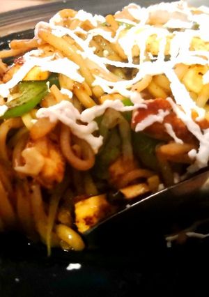 A picture of Recipe of cheese chowmein.