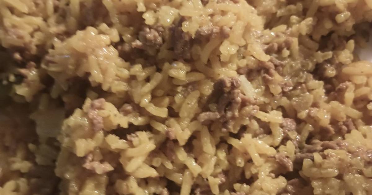 Yellow rice & ground beef recipes easy & tasty ideas for home cooking