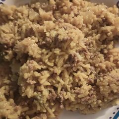 A picture of Rice and Stuff.