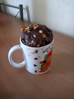 Una foto de Brownie en taza