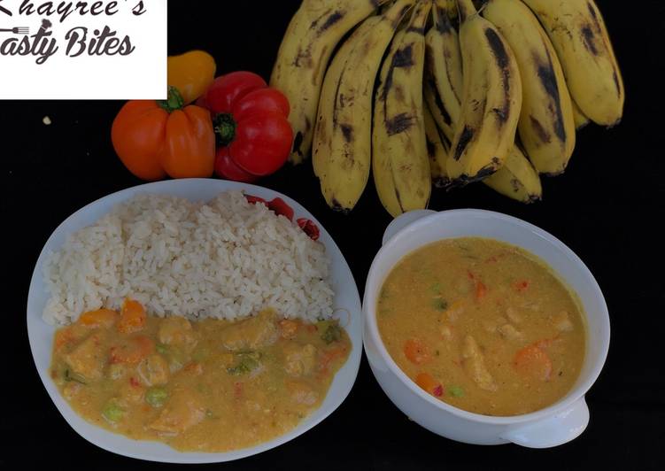 Banana curry