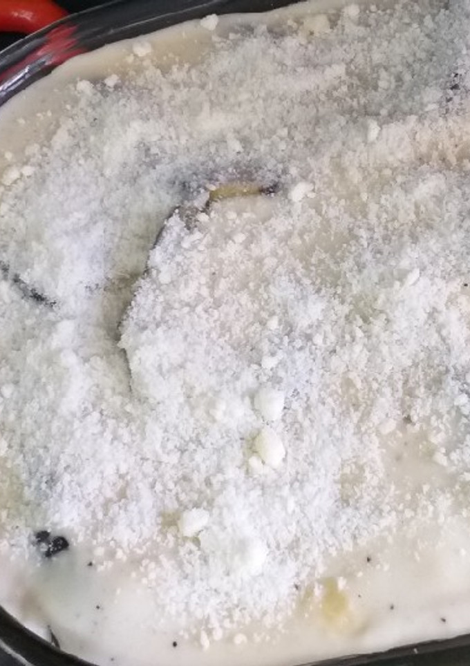 Una foto de Lasaña de berenjenas o moussaka. @serculinas_food