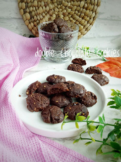 Foto resep Double Chocolate Cookies