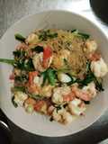 วุ้นเส้นผัดกุ้ง