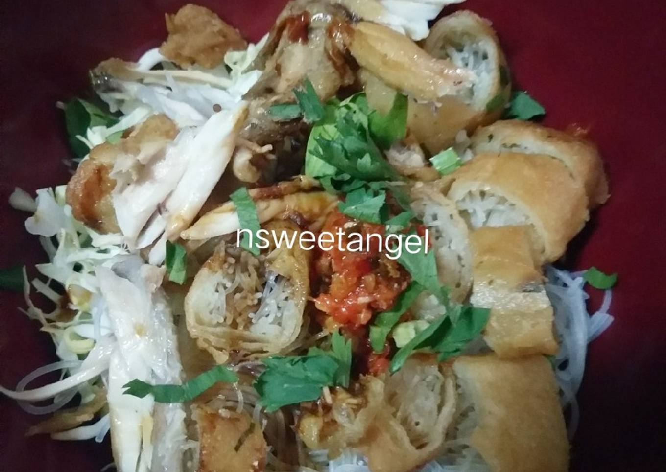 Soto ayam bumbu kuning seger