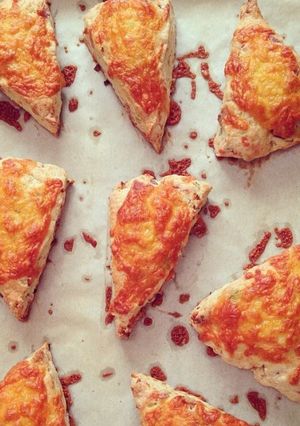 A picture of Cheddar and Bacon Scones.