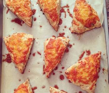 Easy Recipe Cheddar and Bacon Scones Very Delicious