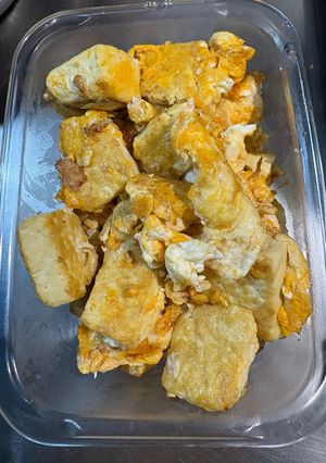 豆腐煎蛋 的食譜成品照片