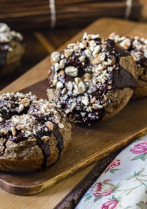 Una foto de Donuts de Avena y Canela. Receta Fitness