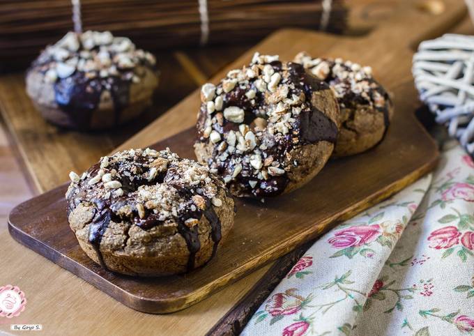 Donuts de Avena y Canela. Receta Fitness Receta de icake4u- Cookpad