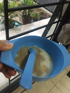 Foto resep Mpasi Bubur, tumis ati tempe labu siam 6+