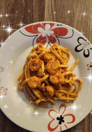 Φωτογραφία της συνταγής 🍤 γαριδομακαρονάδα 🍤
