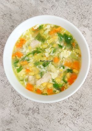 Foto resep Sup Jagung