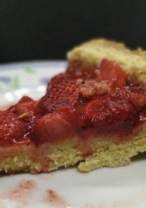 Una foto de Tarta de frutillas